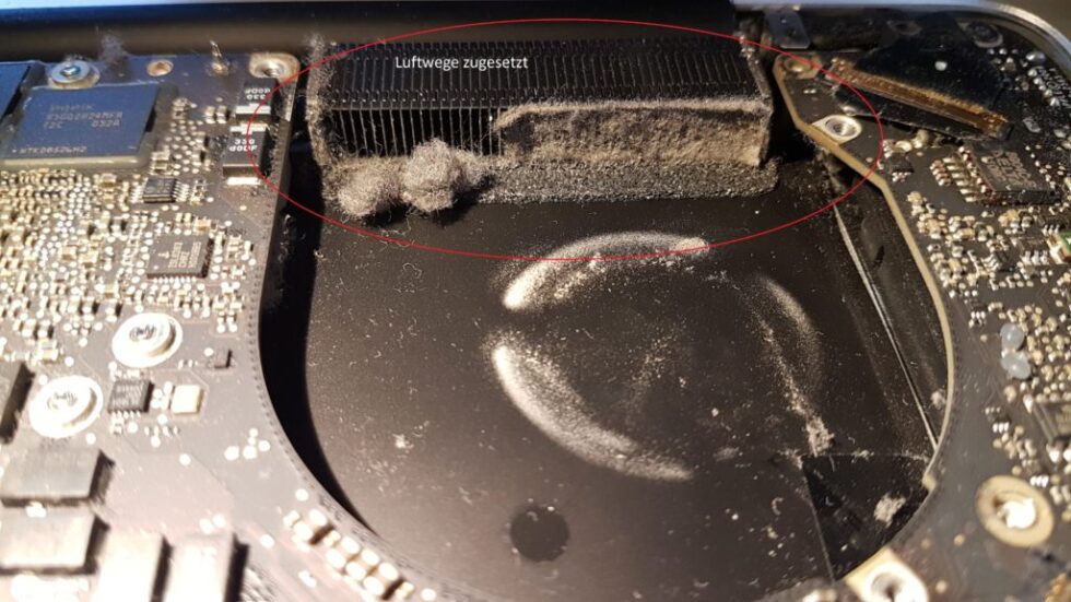 MacBook reinigen Laptop Reparatur Zentrum Thüringen